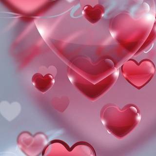 Hearts phone wallpaper