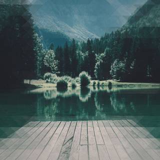 Calm nature iPhone wallpaper