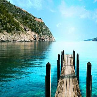 Calm nature iPhone wallpaper