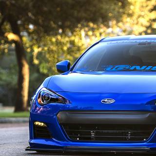 Subaru BRZ iPhone wallpaper