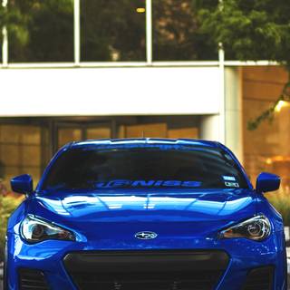 Subaru BRZ iPhone wallpaper