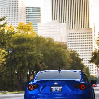 Subaru BRZ iPhone wallpaper