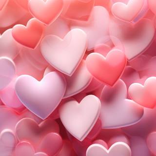 Hearts phone wallpaper