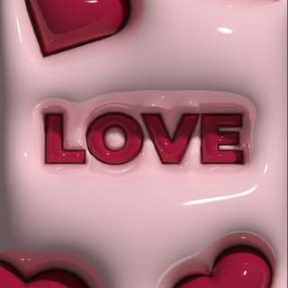 Hearts phone wallpaper