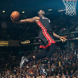 NBA dunks iPhone wallpaper