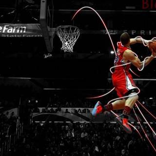 NBA dunks iPhone wallpaper