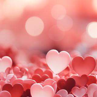 Hearts phone wallpaper