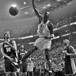 NBA dunks iPhone wallpaper