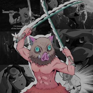 iPhone 13 Demon Slayer wallpaper