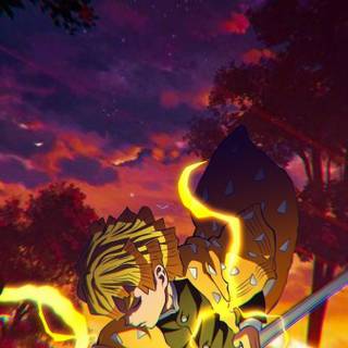 iPhone 13 Demon Slayer wallpaper