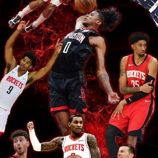 NBA dunks iPhone wallpaper