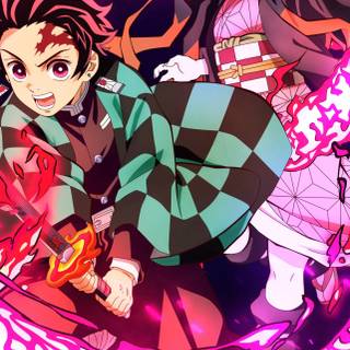 iPhone 13 Demon Slayer wallpaper