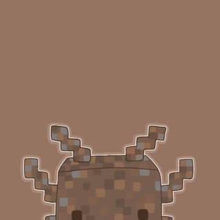 Axolotl iPhone wallpaper