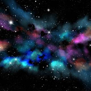 Galaxy iPhone 13 wallpaper