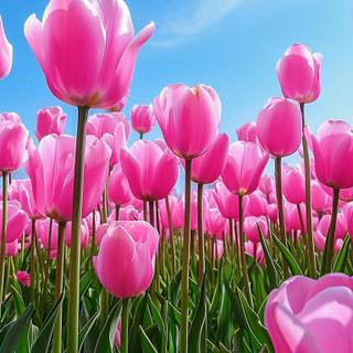 Tulips iPhone wallpaper