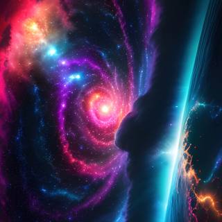 Galaxy iPhone 13 wallpaper