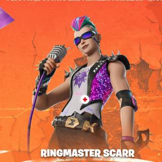 Ringmaster Scarr Fortnite wallpaper