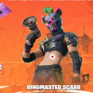 Ringmaster Scarr Fortnite wallpaper