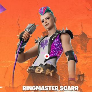 Ringmaster Scarr Fortnite wallpaper