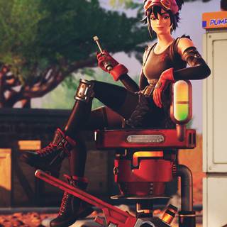 The Machinist Fortnite wallpaper