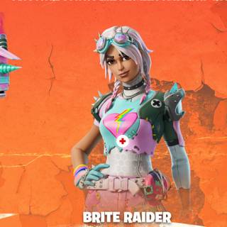 Brite Raider Fortnite wallpaper