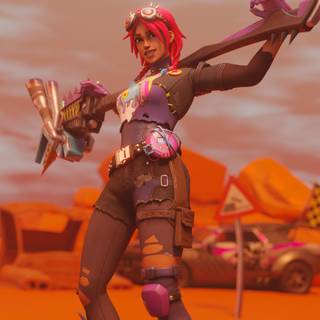 Brite Raider Fortnite wallpaper