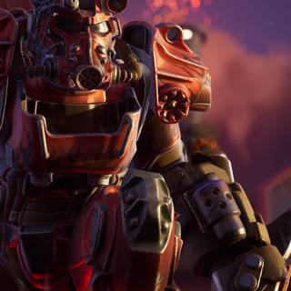 T-60 Power Armor Fortnite wallpaper