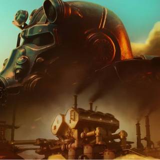 T-60 Power Armor Fortnite wallpaper