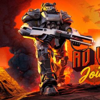 T-60 Power Armor Fortnite wallpaper