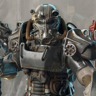 T-60 Power Armor Fortnite wallpaper