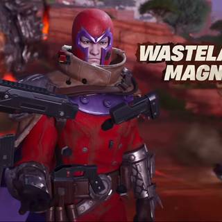 Wastelander Magneto Fortnite wallpaper