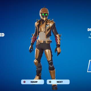 Drakon Steel Rider Fortnite wallpaper