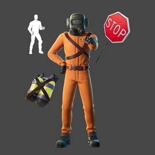 The Employee Fortnite wallpaper