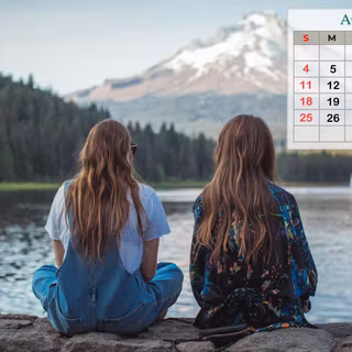 June 2024 calendar wallpaper
