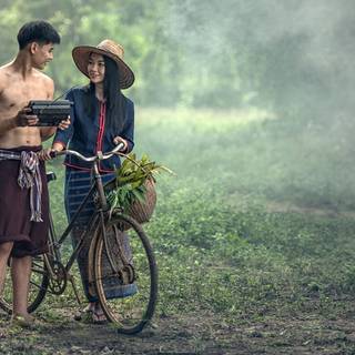 Asian guys wallpaper