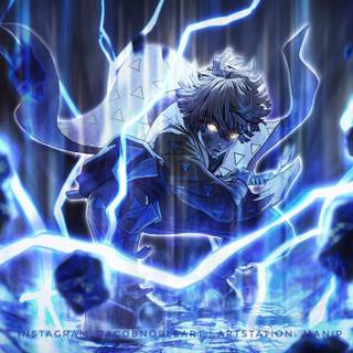 Zenitsu dark wallpaper