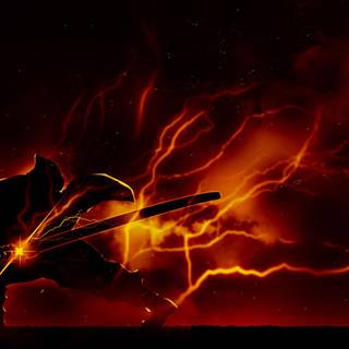 Zenitsu dark wallpaper