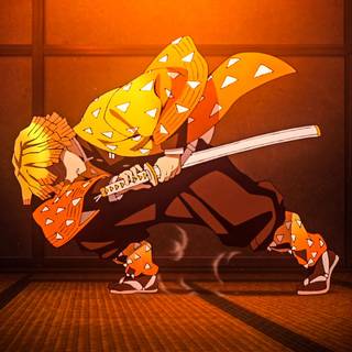 Zenitsu dark wallpaper