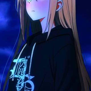 Savage anime girl wallpaper