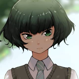 Savage anime girl wallpaper