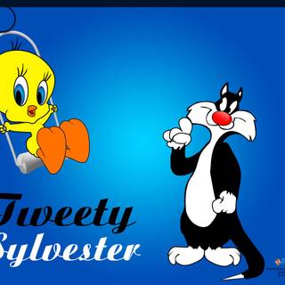 Sylvester and Tweety wallpaper