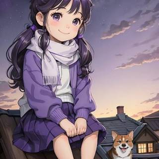 Savage anime girl wallpaper