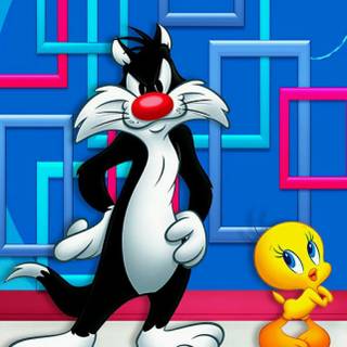 Sylvester and Tweety wallpaper