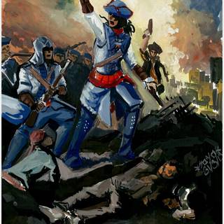 Liberty Leading the People wallpaper