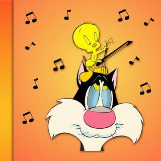 Sylvester and Tweety wallpaper