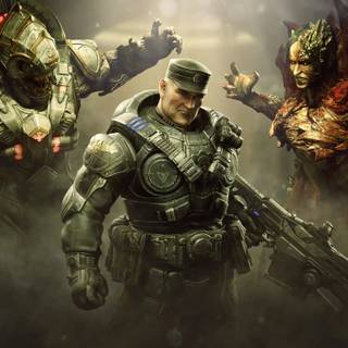 Gears of War 4k wallpaper