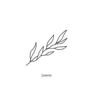 White leaves wallpaper