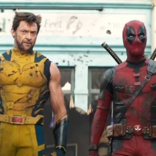 Deadpool and Wolverine film desktop wallpaper