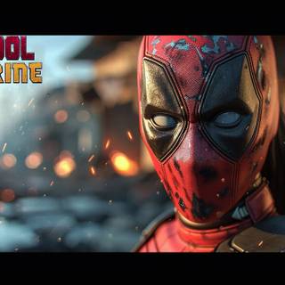 Deadpool and Wolverine film desktop wallpaper