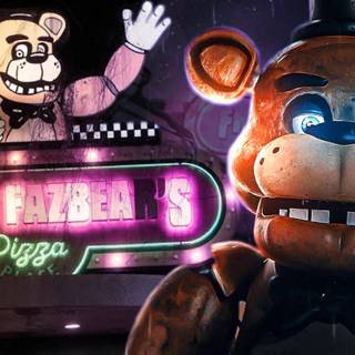 Freddy Fazbear Game Over wallpaper